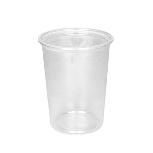 Beker 1000cc PP Ø115xØ80x147mm transp.