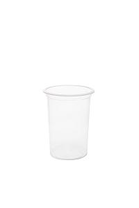 Beker 500cc PP Ø95mmxØ67x122mm hoog tr.