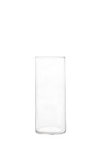 Cilinder Lume glas Ø12xH25cm transparant
