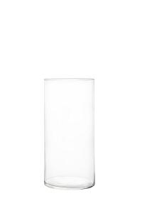 Cilinder Lume glas Ø15xH25cm transparant
