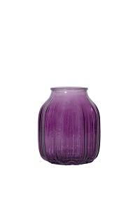 Vaas Groove glas Ø14xH16cm orchid