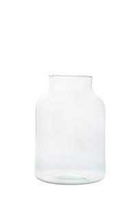 Melkbus Lumo Ø17xH25cm recycle glas