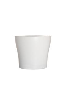 Pot Riva keramiek Ø15xH13cm wit