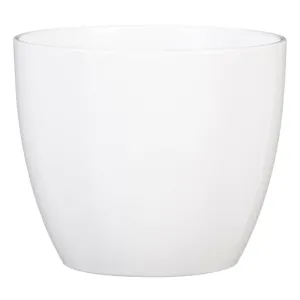 Pot Saro keramiek Ø11xH9cm wit ES10,5