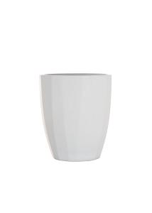 Pot Elegance keramiek Ø14xH14cm wit ES12