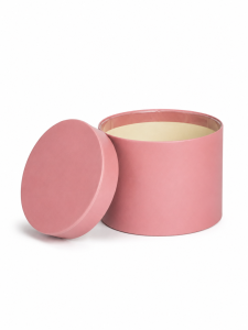 Hoedendoos karton Ø14xH10cm rose tan