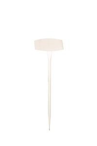 Prijssteker schuin 35cm wit (10,5x7cm)