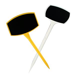 Prijssteker 45cm wit/zwart (16x10cm)