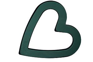 Oasis open hart+kunststof frame 43x46cm