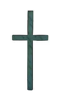 Oasis kruis + kunststof frame 84x39cm