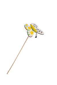 Bijsteker Wingly 7,5x5,5cm 12cm geel