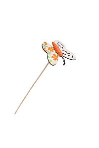 Bijsteker Wingly 7,5x5,5cm 12cm oranje