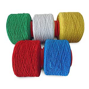 Bindelastiek 1000mtr Lime groen 375C