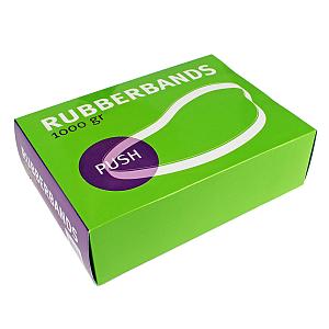 Elastiek 50x3mm doos 1kg wit