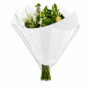 Elegant 40x40cm OPP40/Gestr.Witkraft 80g