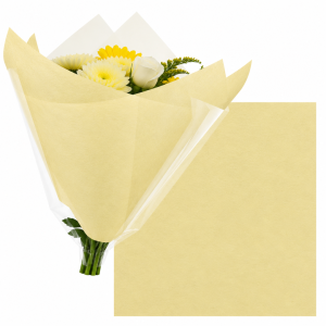 Non Woven vel 40x40cm geel