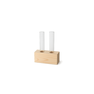 Houten standaard Oyama glas x2 FSC