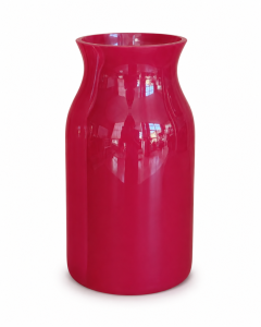 Vaas glas Fiore Ø9,2xH21cm cyclaam