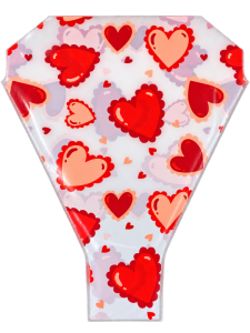 Hzn 52x44x12cm OPP35 Amor Rood