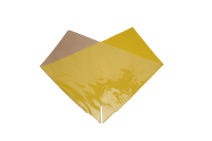 Elegant 35x35cm OPP40/Kraft 80gr Geel