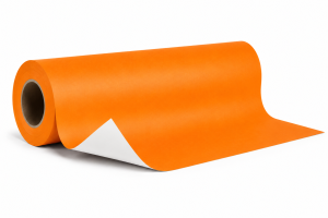 Kraft wit 50gr/60cm 335mtr fond oranje