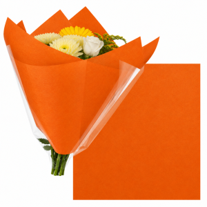 Non Woven vel 50x50cm oranje(009)