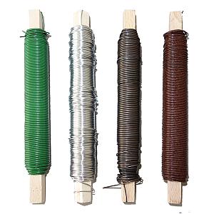 Wikkeldraad op klos 0,6mm 1kg zink