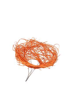 Boekethouder woody Ø25cm oranje