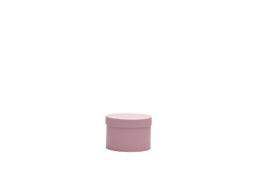 Hoedendoos karton Ø14xH10cm pastel roze