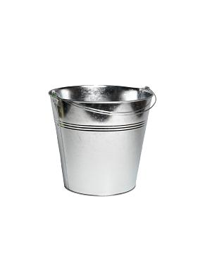 Zink emmer Breeze Ø13xH13cm ES12