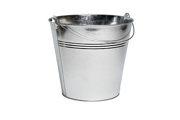 Zink emmer Breeze Ø28xH26cm