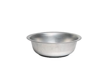 Zink schaal Tinn Ø28xH9cm naturel