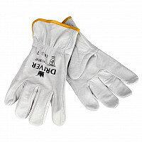 Handschoen nerfleder zwarte bies maat 11