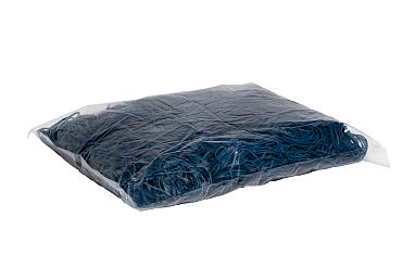 Elastiek 40x1,5mm zak 1kg blauw