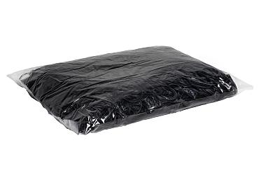 Elastiek 50x1,5mm zak 1kg zwart