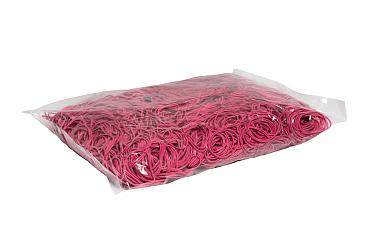Elastiek 50x1,5mm zak 1kg roze