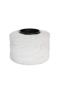 Bindelastiek 1kg op rol wit