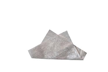 Deco sizo vel 40x40cm zilver metallic