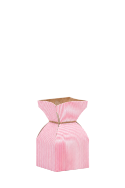 Vaas Basic kraft 11,5xH21cm roze