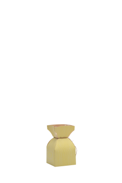 Vaas Basic kraft 11,5xH21cm geel