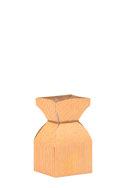 Vaas Basic kraft 11,5xH21cm oranje