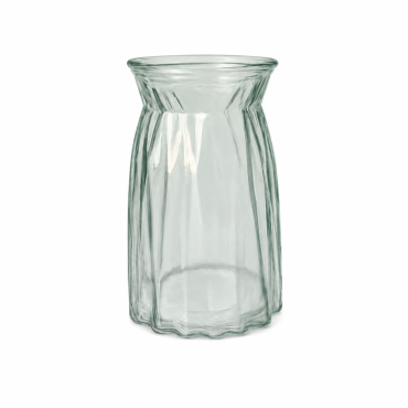 Vaas Cleo glas Ø8,5xH15cm groen transparant