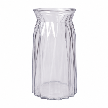 Vaas Cleo glas Ø11xH20cm orchid transparant