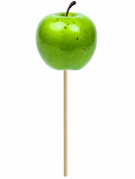 Bijsteker Appel Ø6cm 50cm st groen