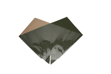 Elegant 35x35cm OPP40/Kraft 80gr D.Groen