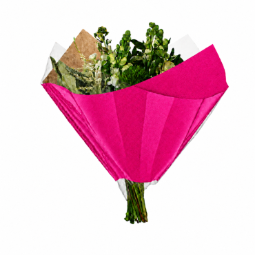 Elegant 35x35cm OPP40/Kraft 80gr Roze