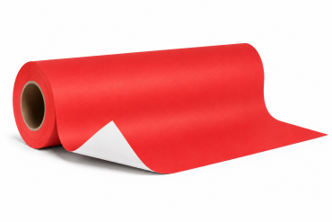Kraft wit 50gr/60cm 335mtr fond rood
