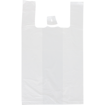 Hemdtas 30/10x60cm wit 13mu