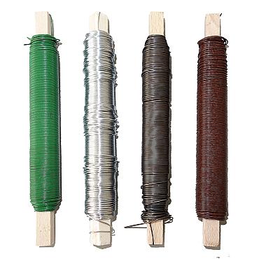 Wikkeldraad op klos 0,6mm 1kg groen