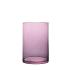Cilinder Lume glas Ø10xH15cm violet tr